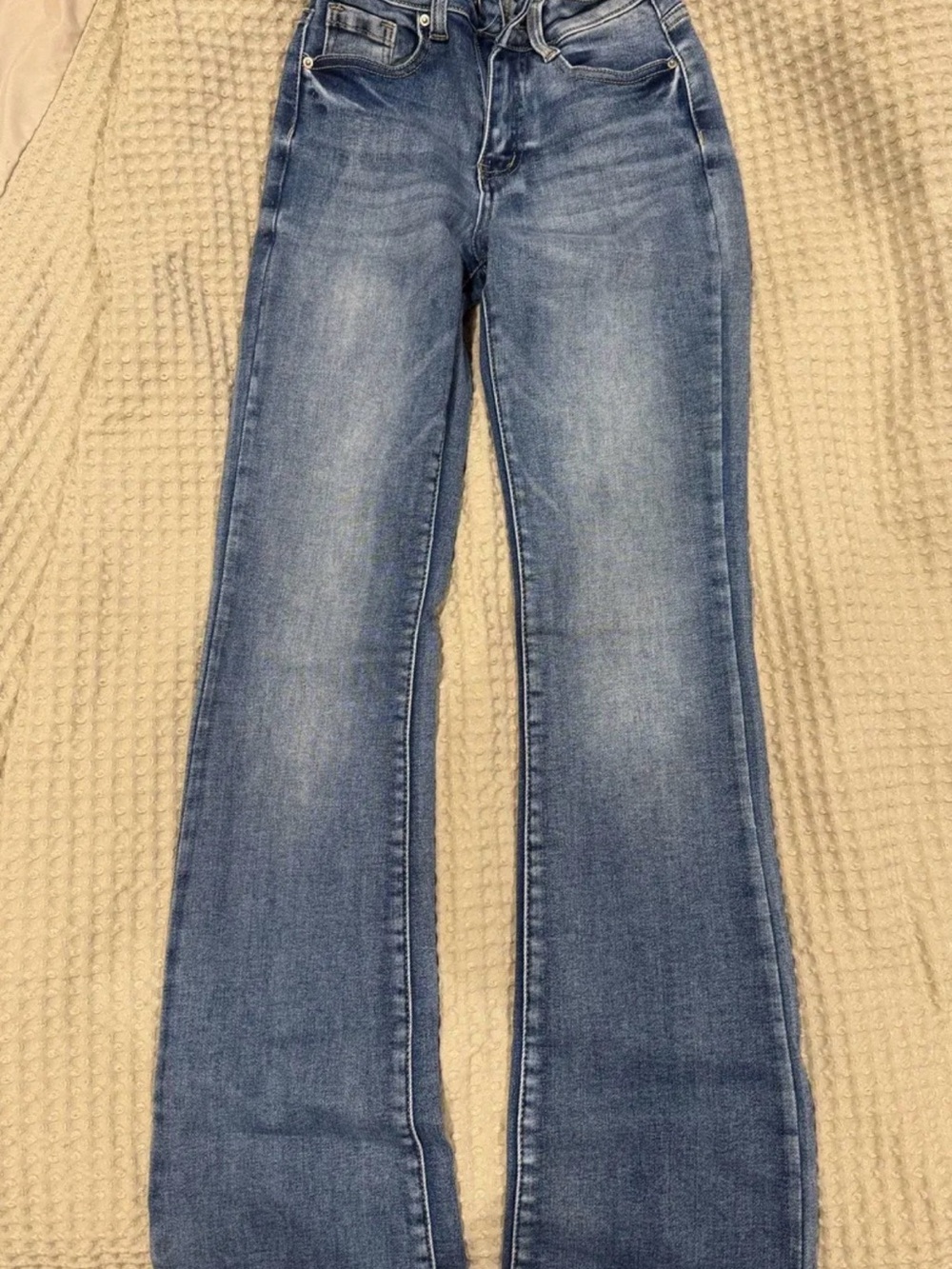 Fashion Nova Women's Medium Blue Flare Jeans